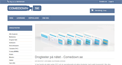 Desktop Screenshot of comedown.se